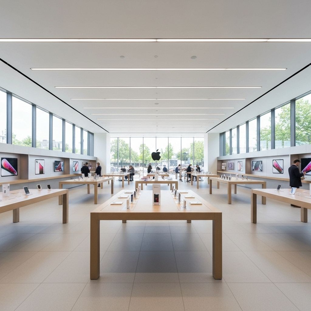 Interior da loja ISHOP